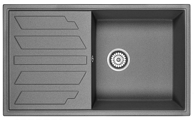 Кухонная мойка GRANULA (8601, ГРАФИТ) 400_400_2897964